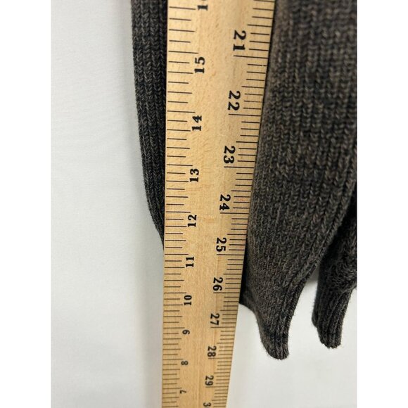 Tommy Bahama Men's XL Sweater Brown 1/4 Zip Mock Neck Pullover - Picture 5 of 16